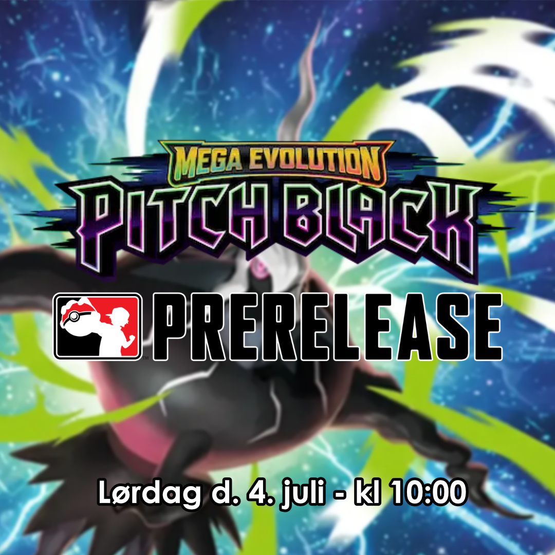 Pokemon Pitch Black - Pre-Release Lørdag eventbillede
